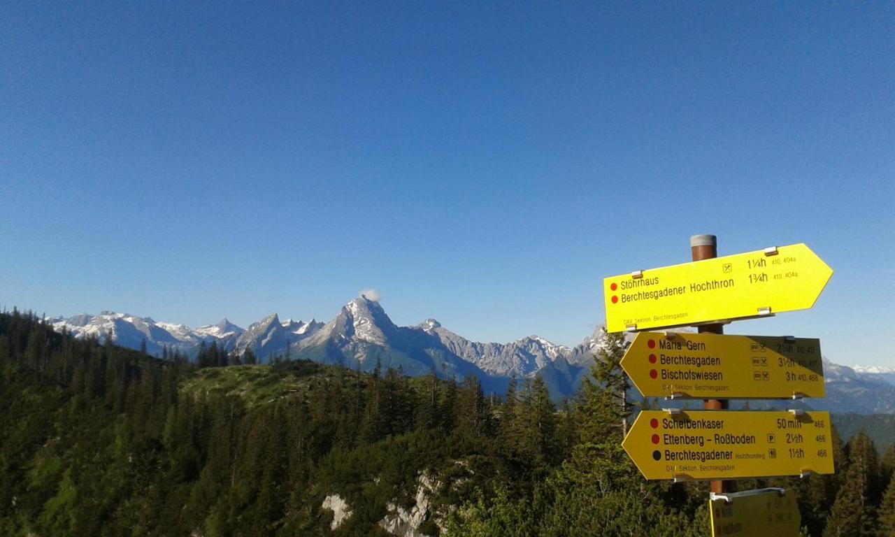 Ferienwohnungen Gaestehaus Laercheck Berchtesgaden Buitenkant foto